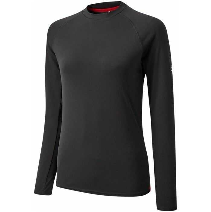 2024 Gill Frauen UV Tec Long Sleeve Tee UV011W - Black